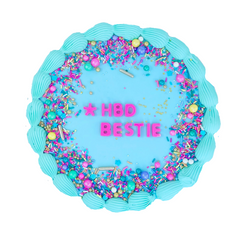 Pre-designed Cookie Cake